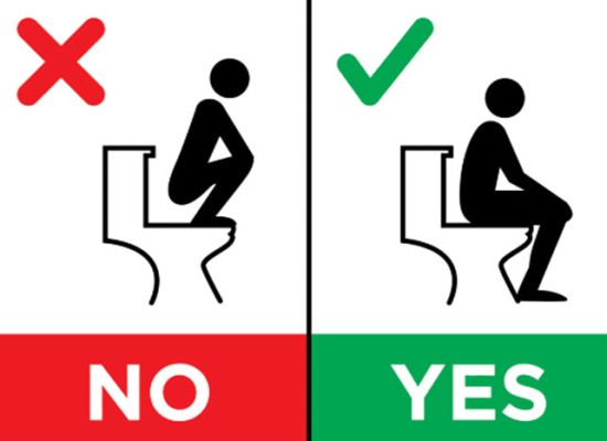 Toilet etiquette